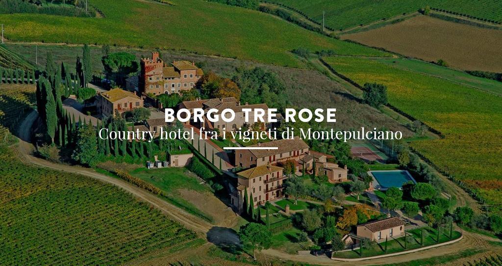 ホテル Borgo Tre Rose Valiano エクステリア 写真